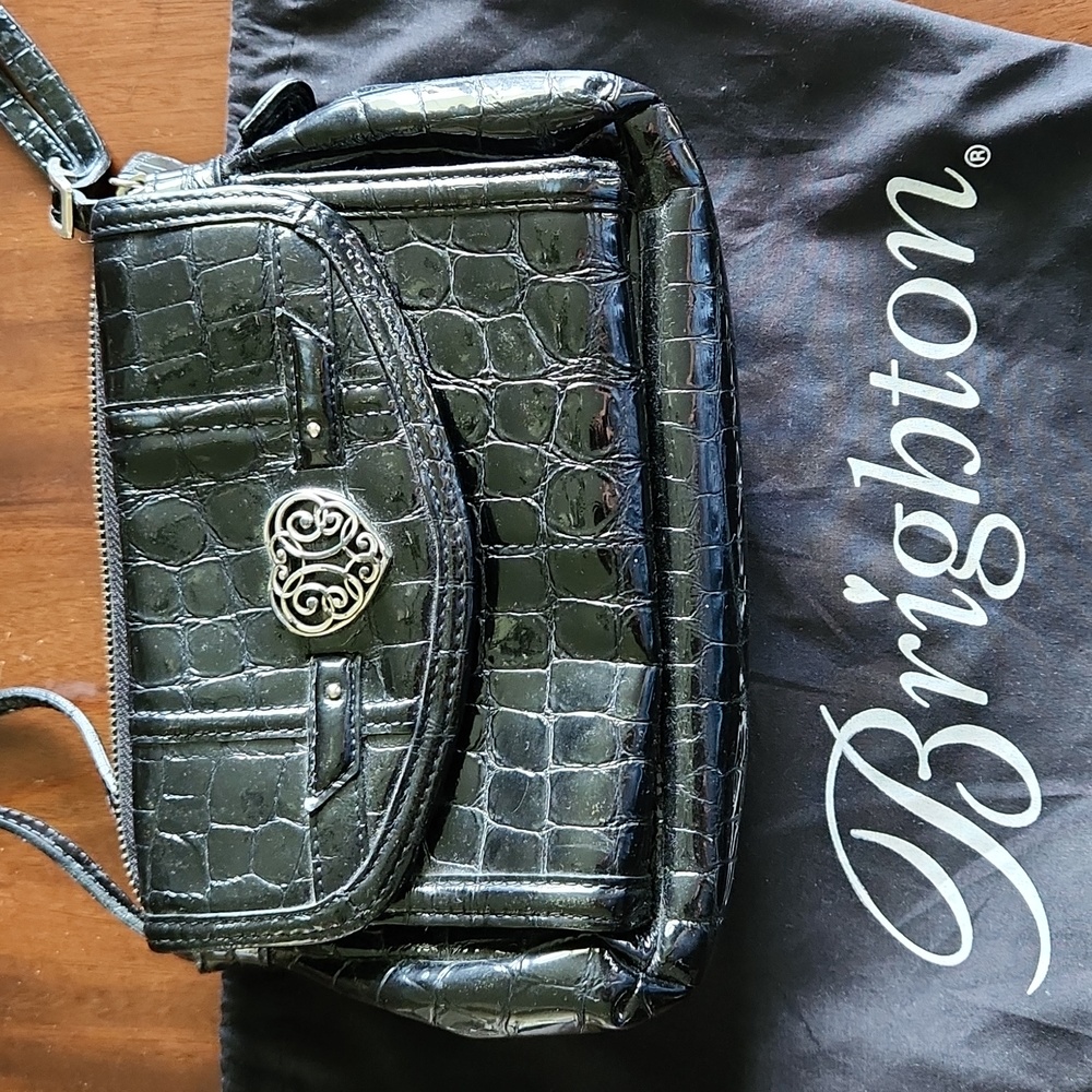 Brighton Leather Crossbody Bag